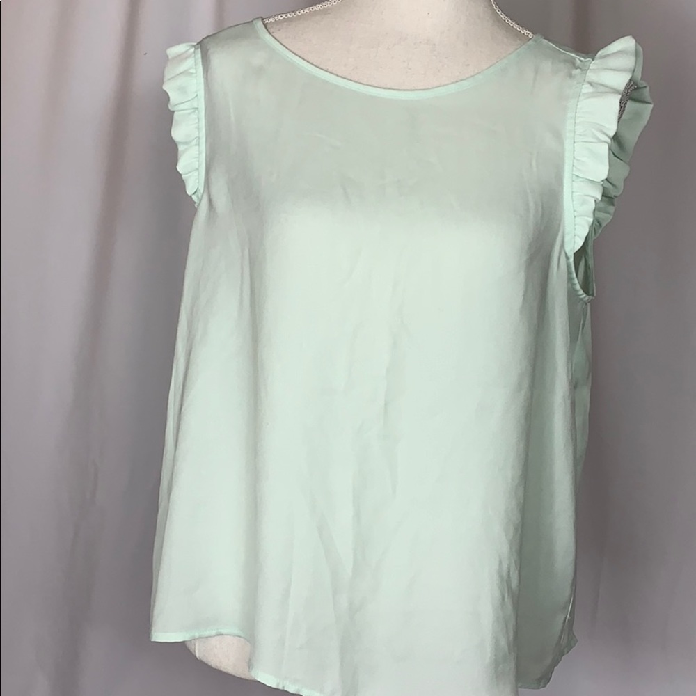 Lauren Conrad NWOT ruffle sleeve blouse